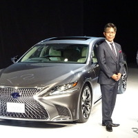 【レクサス LS 新型】澤プレジデント、「初代の衝撃超えを目指した」…3.5リットルツインターボも設定 画像