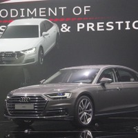 【アウディサミット】市販車で世界初の自動運転「レベル3」実現…A8 新型、バルセロナで初公開 画像