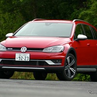 【VW ゴルフ オールトラック 試乗】さすが余裕の1.8リットル。場面問わないスムーズな走り…島崎七生人 画像