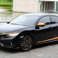 【ホンダ シビック 新型】鮮やかなオレンジがスポーティデザインを際立たせる…モデューロ［写真蔵］ 画像