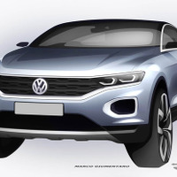 フォルクスワーゲンの新型SUV、T-Roc …スケッチ公開 画像