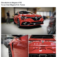 ルノー メガーヌR.S.新型、フルヌード画像が流出！ 画像