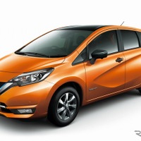 日産 ノート、安全性能向上…新グレード「ブラックアロー」を追加 画像