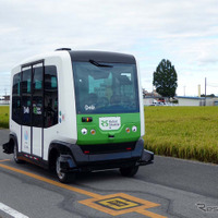 道の駅を核とした自動運転車サービス、高齢者の足に…栃木県で実証実験が始まる 画像