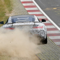 危機一髪...メルセデス AMG GT4ブラックシリーズ開発車両、ニュルでコースアウト 画像
