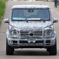 メルセデス Gクラス 最強モデル「AMG G63」、次期型ディティールが見えてきた 画像
