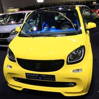 【フランクフルトモーターショー2017】スマート EV 新型をブラバスが204hpに強化…0-100km/hは4.5秒 画像