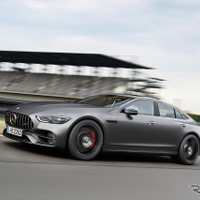 メルセデス AMG GT 4ドア市販型、1月公開が確定か..これが最終デザインだ！ 画像