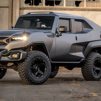 地球上最強SUV！レズバニ、近未来ミリタリー・オフローダー「タンク」初公開 画像