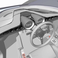 SCG・650馬力の新型スーパーカー、3シータースケッチを初公開！ 画像