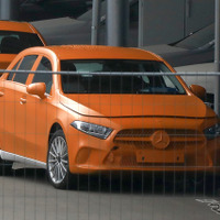 メルセデス Aクラス 次期型、ハッチバック＆セダンが完全露出！ 画像