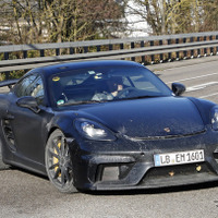 ポルシェ ケイマン 史上最強へ…次期「GT4」は400馬力オーバーか 画像