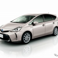 トヨタ プリウスα、衝突回避支援パッケージを全車標準装備 画像