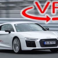 【VR試乗】新型アウディ R8 で富士スピードウェイを全開走行！ 画像