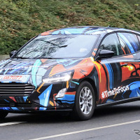 「アートすぎる」開発車を目撃！次期 フォーカス のダブルヌード 画像