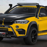 水も山も走破する！タフすぎる BMW X6M...マンハートから5千万円超えで発売へ！ 画像