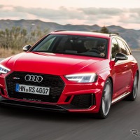 【アウディ RS4アバント 海外試乗】感動的にスムーズな“原点回帰”V6ツインターボ…山崎元裕 画像