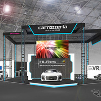 パイオニア、サイバーナビ搭載のアウディ R8 などを東京オートサロン2018で展示予定 画像