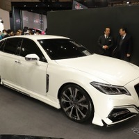 これが次期 クラウン のカスタマイズだ！ トヨタ クラウン 15代目…東京オートサロン2018詳細画像 画像