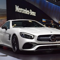 【ロサンゼルスモーターショー15】メルセデス SL、「63 AMG」も進化…585馬力のV8ツインターボ継続 画像