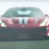 フェラーリ 488 に高性能モデル設定へ、ティザーイメージ 画像