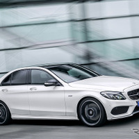 メルセデス AMG C43 に改良新型、ジュネーブモーターショー2018で公開へ 画像