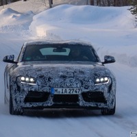 【動画】トヨタ スープラ新型、豪雪でスノードリフト魅せた！ 画像