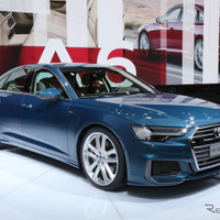 アウディ A6セダン 新型、48Vマイルドハイブリッド採用…ジュネーブモーターショー2018詳細画像 画像