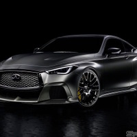 2020年市販化か!? 500馬力のインフィニティ Q60 ブラックS改良新型、パリで発表の情報 画像