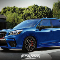 スバル フォレスター新型、300馬力の「STI」は登場するのか!? 画像