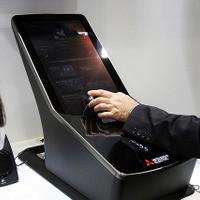 回す＋ズラすだけ、三菱電機の近未来センターコンソール…人とくるまのテクノロジー2018 画像