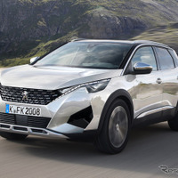 人気コンパクトSUV「プジョー 2008」次期型デザイン予想…3008を継承 画像