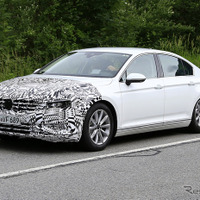 VW パサート に狭角V6「VR6」復活か？ 改良モデルをスクープ 画像