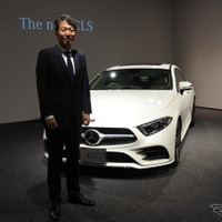 メルセデスベンツ CLS 新型、上野社長「新しいデザインを切り拓くモデル」 画像