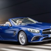 【ロサンゼルスモーターショー15】メルセデス SL、「65 AMG」にも改良新型…V12ツインターボは630馬力 画像