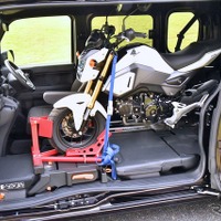ライダーに朗報！ 驚異的な積載力のトランポ登場…ホンダ N-VAN 画像