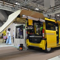 早くもホンダ N-VAN のキャンピングカーが登場…東京キャンピングカーショー2018 画像