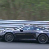 【動画】やはり速い...ポルシェ911次世代型、ニュルで見せた本気の走り！ 画像