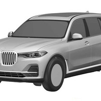 BMW旗艦SUV「X7」特許画像が流出！ 画像