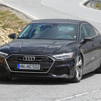 最終デザインで出現!アウディ「S7」次期型、搭載エンジンはV6?V8? 画像