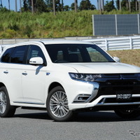 【三菱 アウトランダーPHEV 新型試乗】モーターの存在感強く、車格も従来より上がった印象…片岡英明 画像