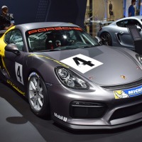 【ロサンゼルスモーターショー15】ポルシェ ケイマン GT4 クラブスポーツ…公道走行不可［詳細画像］ 画像