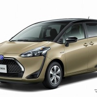 トヨタ シエンタ 改良新型、2列シート車を新設定　MTB 2台搭載可能 画像