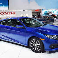 【ロサンゼルスモーターショー15】ホンダ シビック クーペ 新型…コンセプトそのままに［詳細画像］ 画像