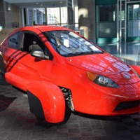 【ロサンゼルスモーターショー15】エリオ P5 プロトタイプ…しっかり安全装備の三輪自動車［詳細画像］ 画像