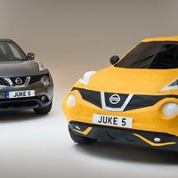 日産 ジューク、デビュー5周年を祝う…実物大の折り紙モデル 画像
