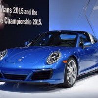 【ロサンゼルスモーターショー15】ポルシェ 911 タルガ4…ダウンサイジングツインターボ搭載［詳細画像］ 画像