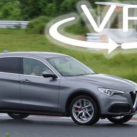 【アルファロメオ ステルヴィオ 試乗】待ってろBMW!! これはまさに背の高いジュリアだ［360度動画］ 画像