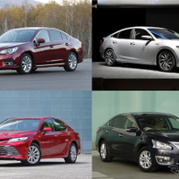 ミドルクラスセダン復権の兆し!?　注目4車種デザイン比較…インサイト、カムリほか 画像