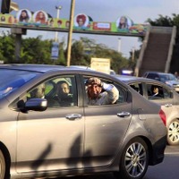 ホンダ シティ、ローマ法王のパレード車に起用…アフリカ・ケニア 画像
